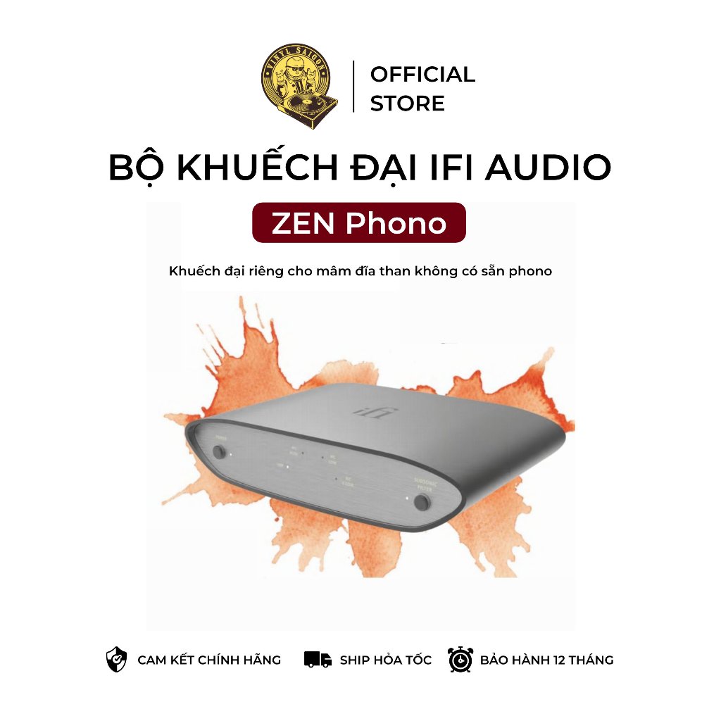 Bộ khuếch đại mâm đĩa than iFi ZEN Phono - Bảo hành 12 tháng