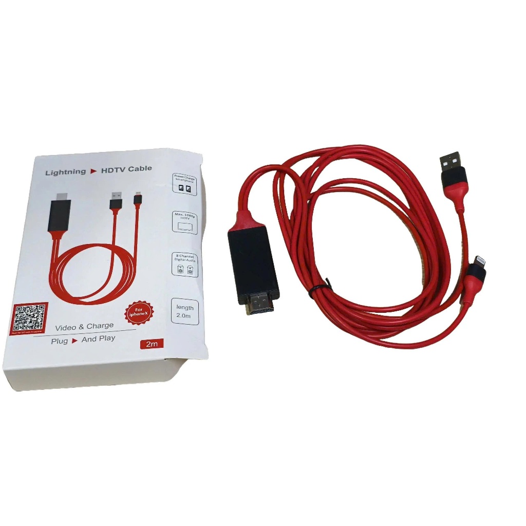 Cáp MHL sang HDMI, HDTV kết nối điện thoại IOS với TV (iPhone 5 6 7),iPad-MHL2