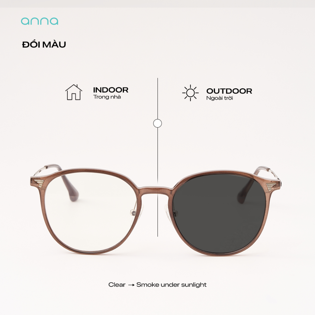 Gọng kính cận thời trang nam nữ ANNA dáng vuông unisex cá tính 72598 | BigBuy360 - bigbuy360.vn
