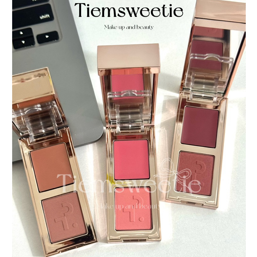Má Hồng Patrick Ta Double Take Creme & Powder Mini