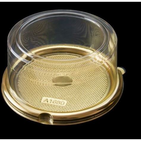 Combo 50 chiếc vỏ hộp tròn nắp cao 8cm đế vàng A1680