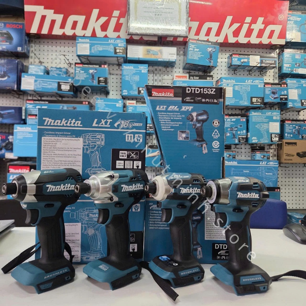 (CHÍNH HÃNG) MÁY BẮT VÍT DÙNG PIN 18V MAKITA DTD153/DTD156/DTD171/DTD173