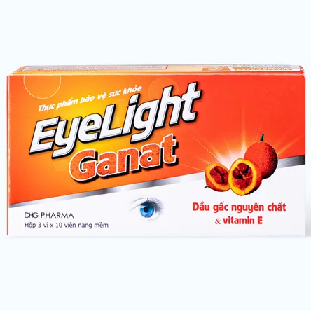 Viên Uống Bổ Mắt Eyelight Ganat DHG - Hộp 30 viên