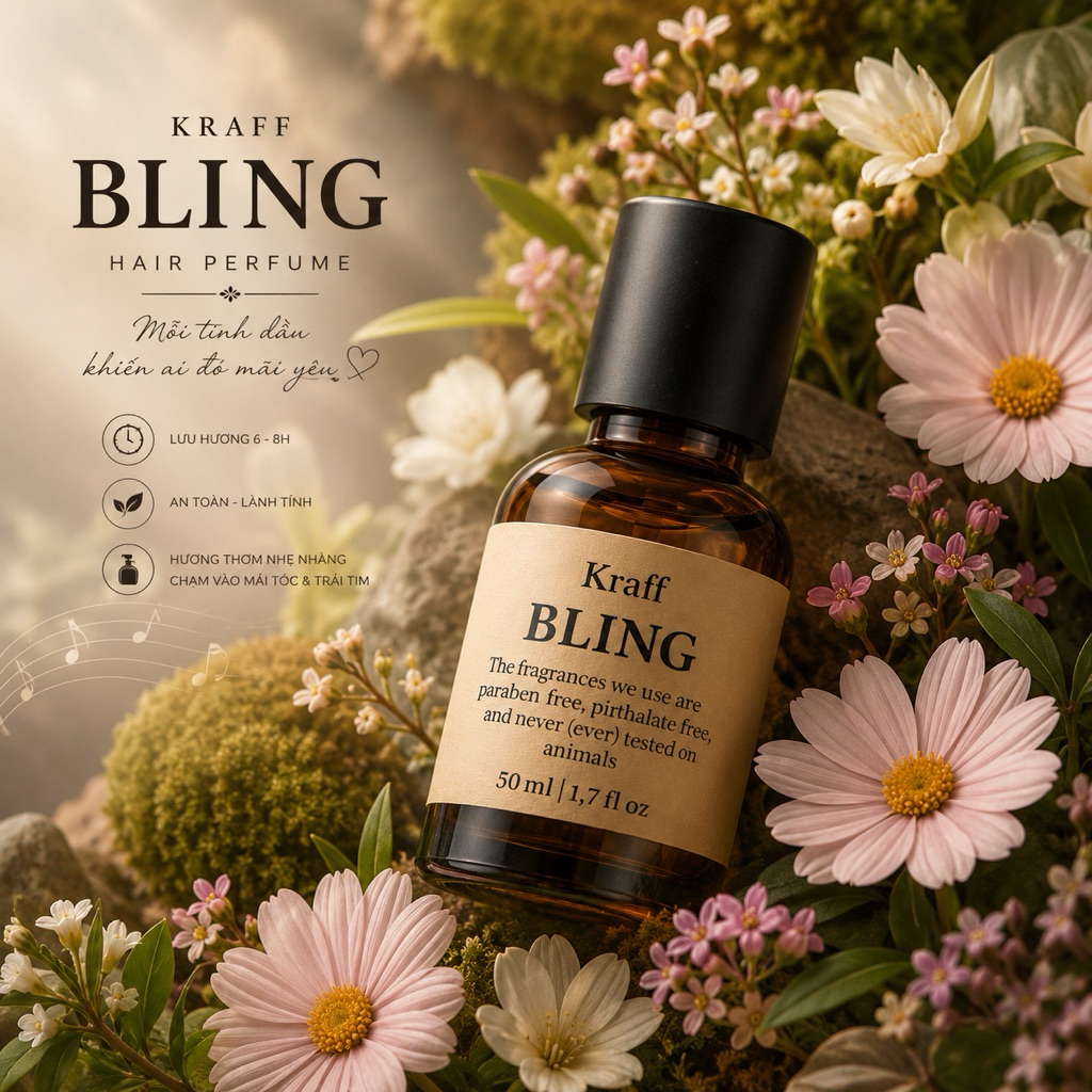 NƯỚC HOA TÓC BLING - MỐI TÌNH ĐẦU KHIẾN AI ĐÓ MÃI YÊU