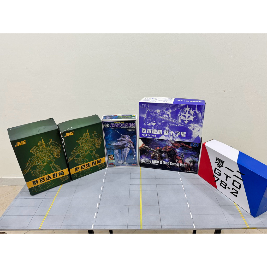 Combo HG Spartan, Zaku Gundam JMS đủ loại