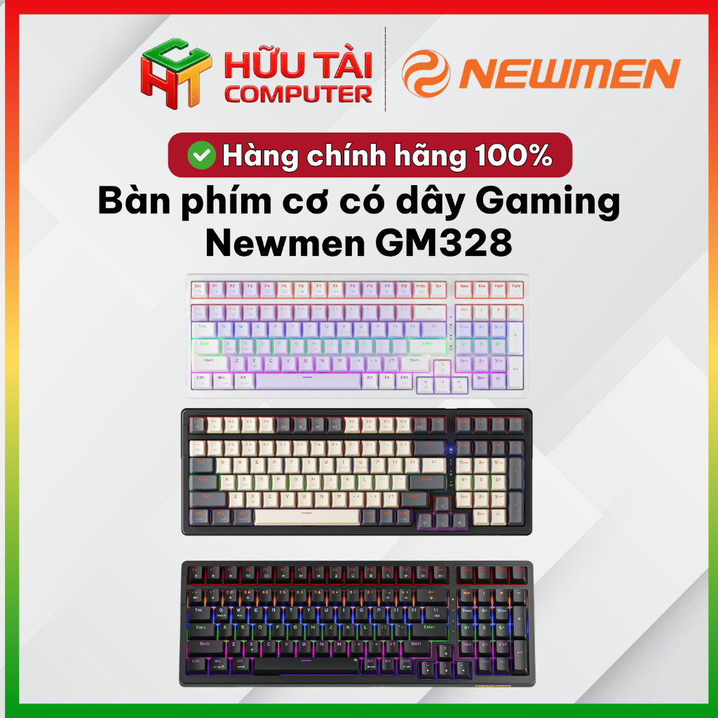 Bàn phím cơ có dây Gaming Newmen GM328