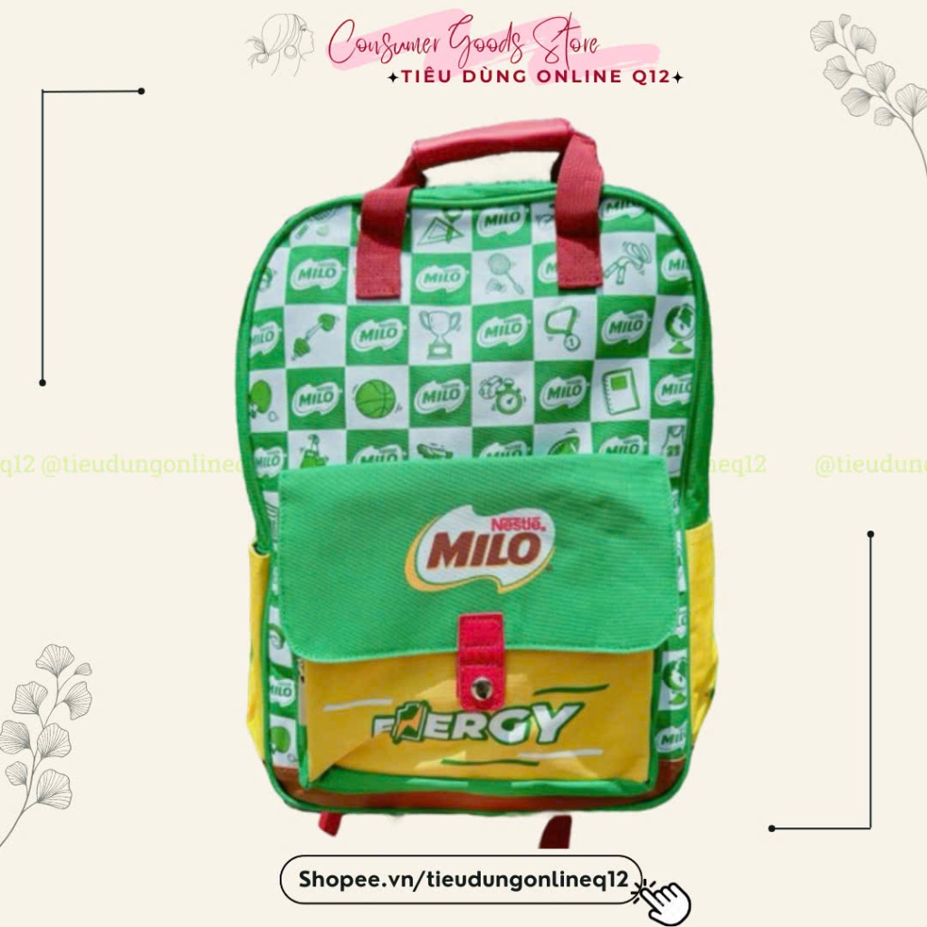 Balo Milo Phong Cách Năng Động Cho Bé Tiểu Học