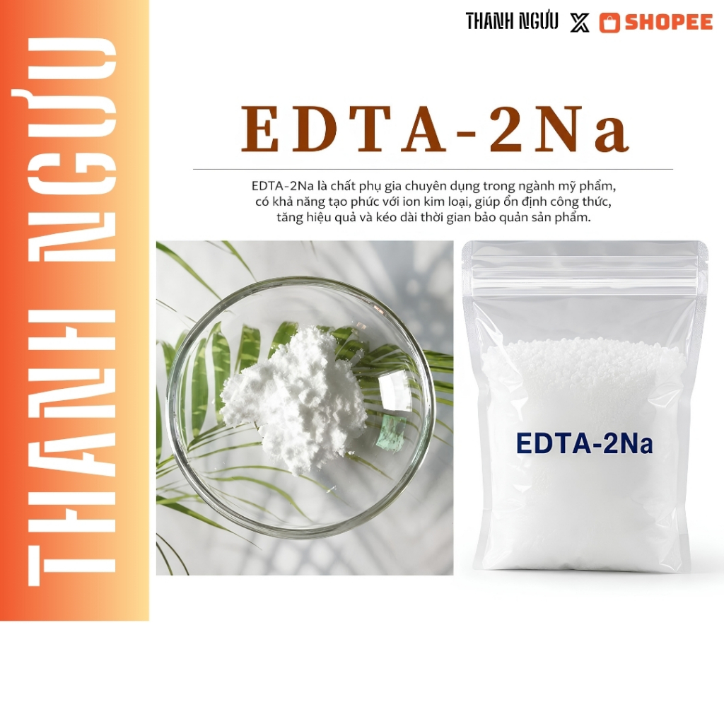 2NA EDTA Disodium - tăng hiệu quả làm sạch - Thanh Ngưu