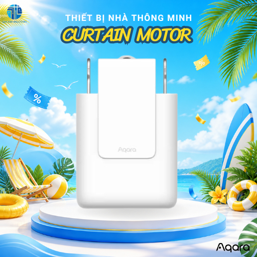 [CHÀO HÈ] Động Cơ Đóng Mở Rèm Aqara E1 - Thiết Kế Không Dây Linh Hoạt