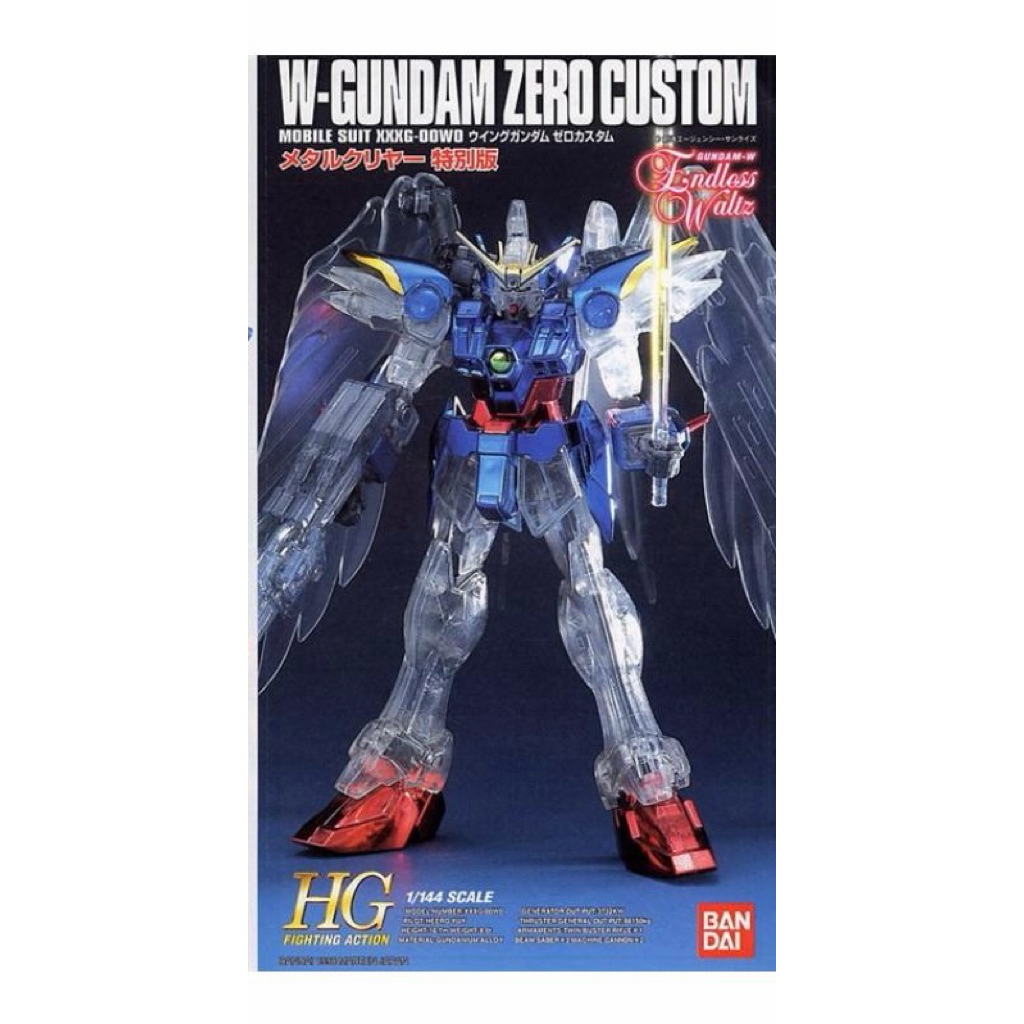 HG Wing Gundam Zero Custom Clear 2nd