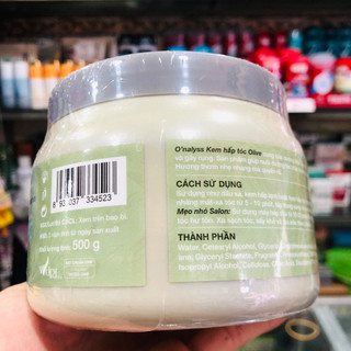 Kem Hấp Dầu O'nalyss Dưỡng Chất Olive 500g