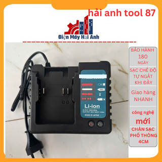 sạc bàn chân pin makita phổ thông, đế sạc 21v, sạc khoan pin,khoan vít,sạc pin 10,15 20,30 cell
