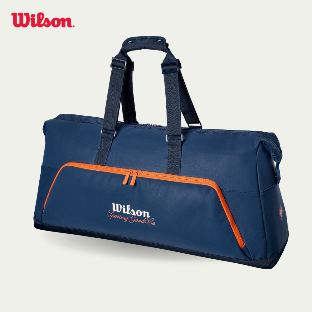 Wilson Roland Garros 2026 Large Duffel Navy Túi Đựng Thể Thao WR8054101001