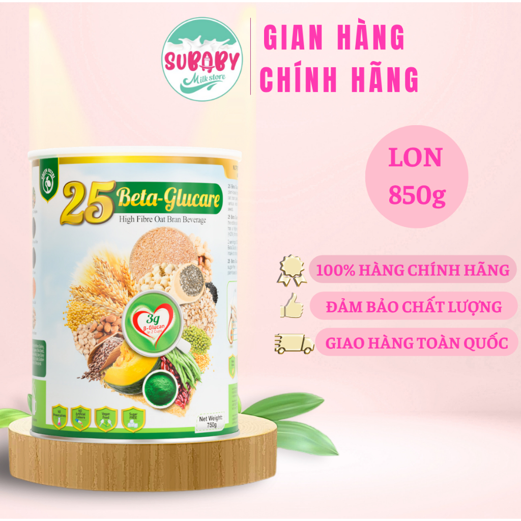 Sữa hạt ngũ cốc 25 Green Nutri  - Ngũ cốc cho người tiểu đường Lon 750gr