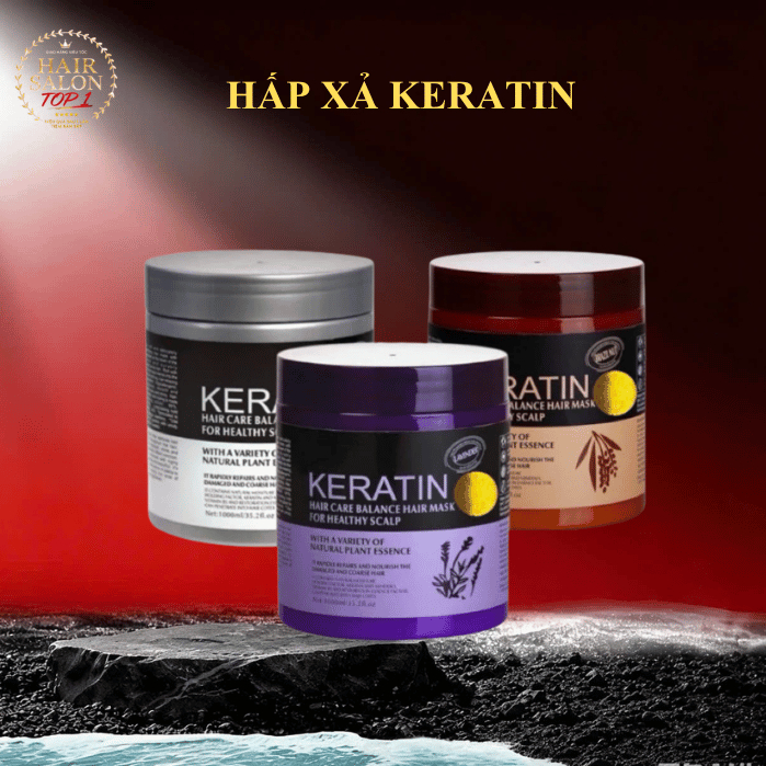 Kem hấp ủ tóc keratin Hàn Quốc 1000ml