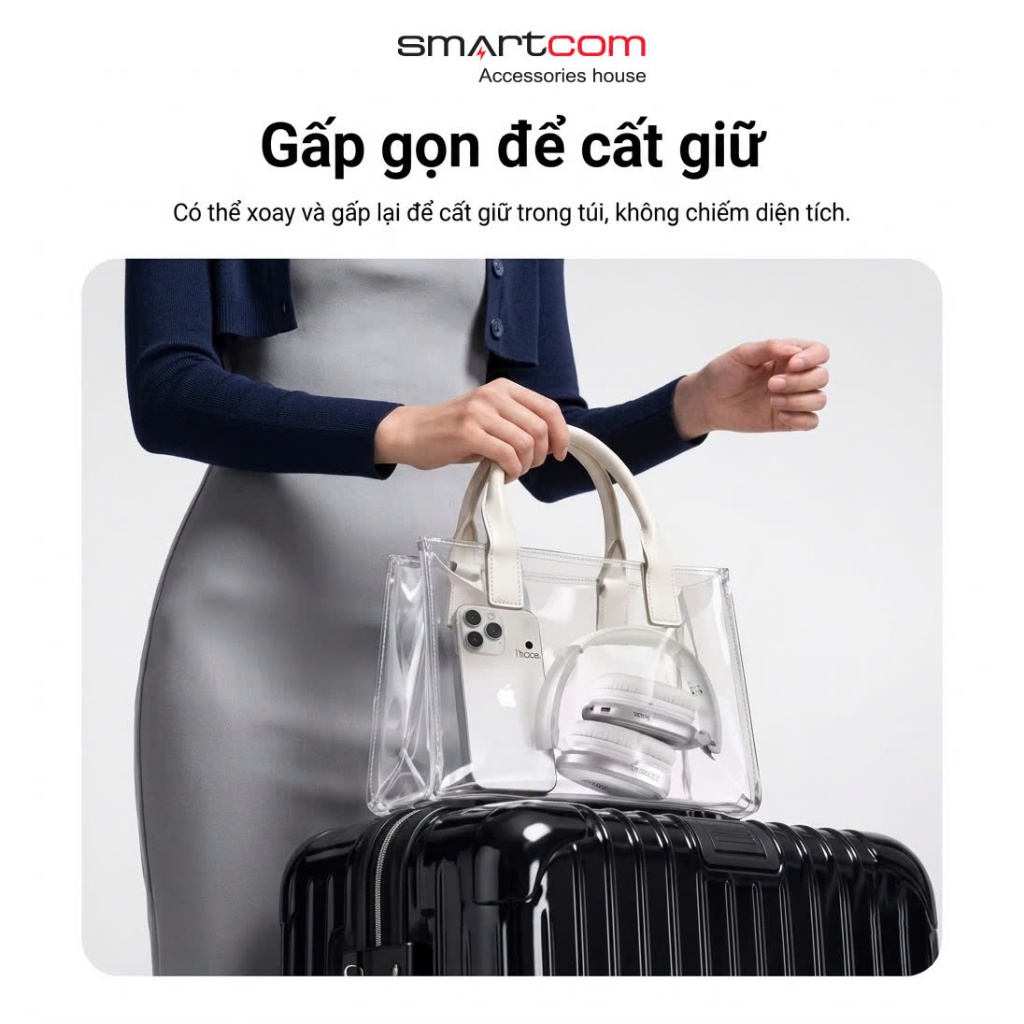 Tai nghe Headphone Hoco W73 gấp gọn tiện lợi, tai nghe bluetooth thế hệ mới v6.0 bass mạnh pin trâu 45H - có bảo hành | BigBuy360 - bigbuy360.vn