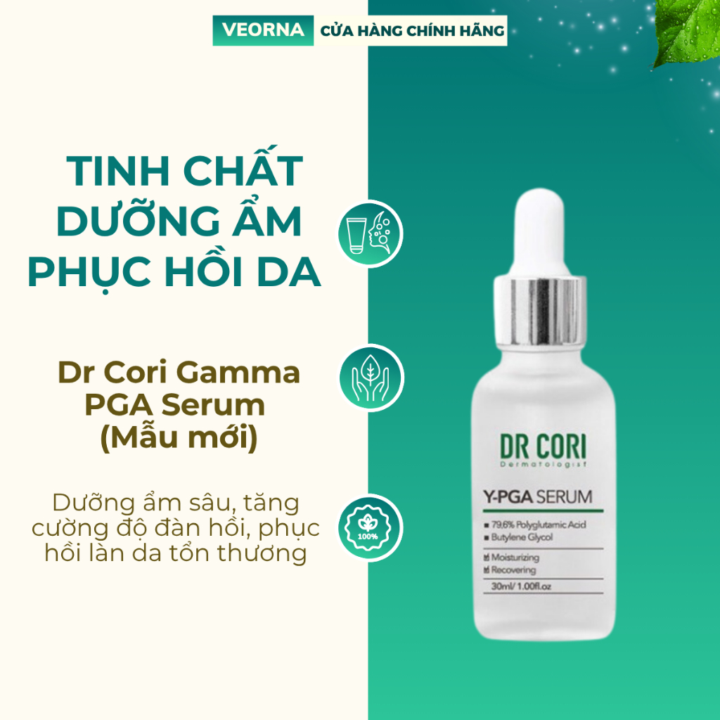 Tinh Chất Dưỡng Ẩm Phục Hồi Da Dr Cori Gamma PGA Serum (Mẫu Mới) - 30ml