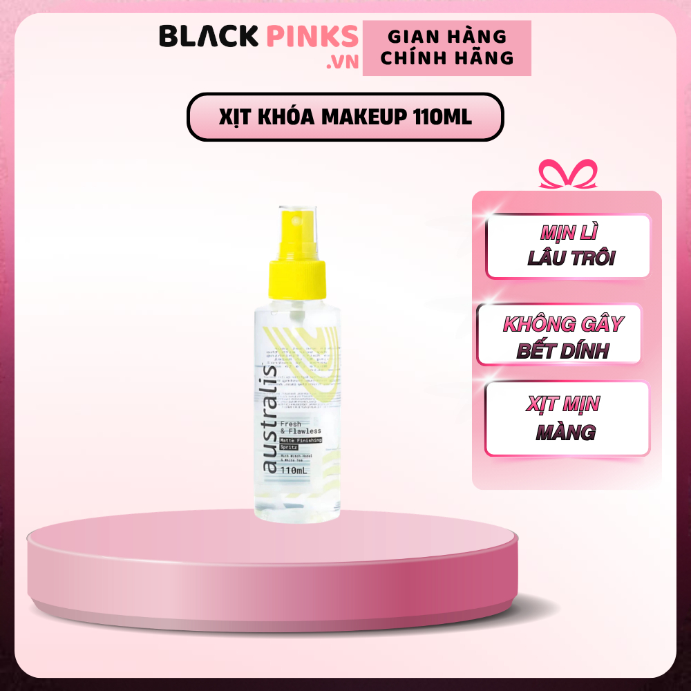 Xịt Khóa Makeup Australis Chống Trôi Cố Định Nền 110ml