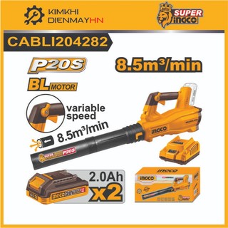 Máy thổi bụi dùng pin INGCO CABLI20428 (không pin và sạc), Máy thổi bụi dùng pin INGCO CABLI204282 (có pin sạc)