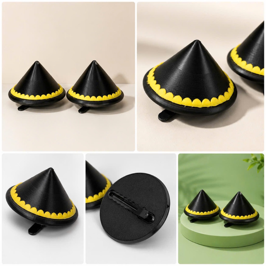 Kẹp Tóc Anya Forger Spy x Family | Kẹp Cosplay Anime In 3D PLA Dễ Thương