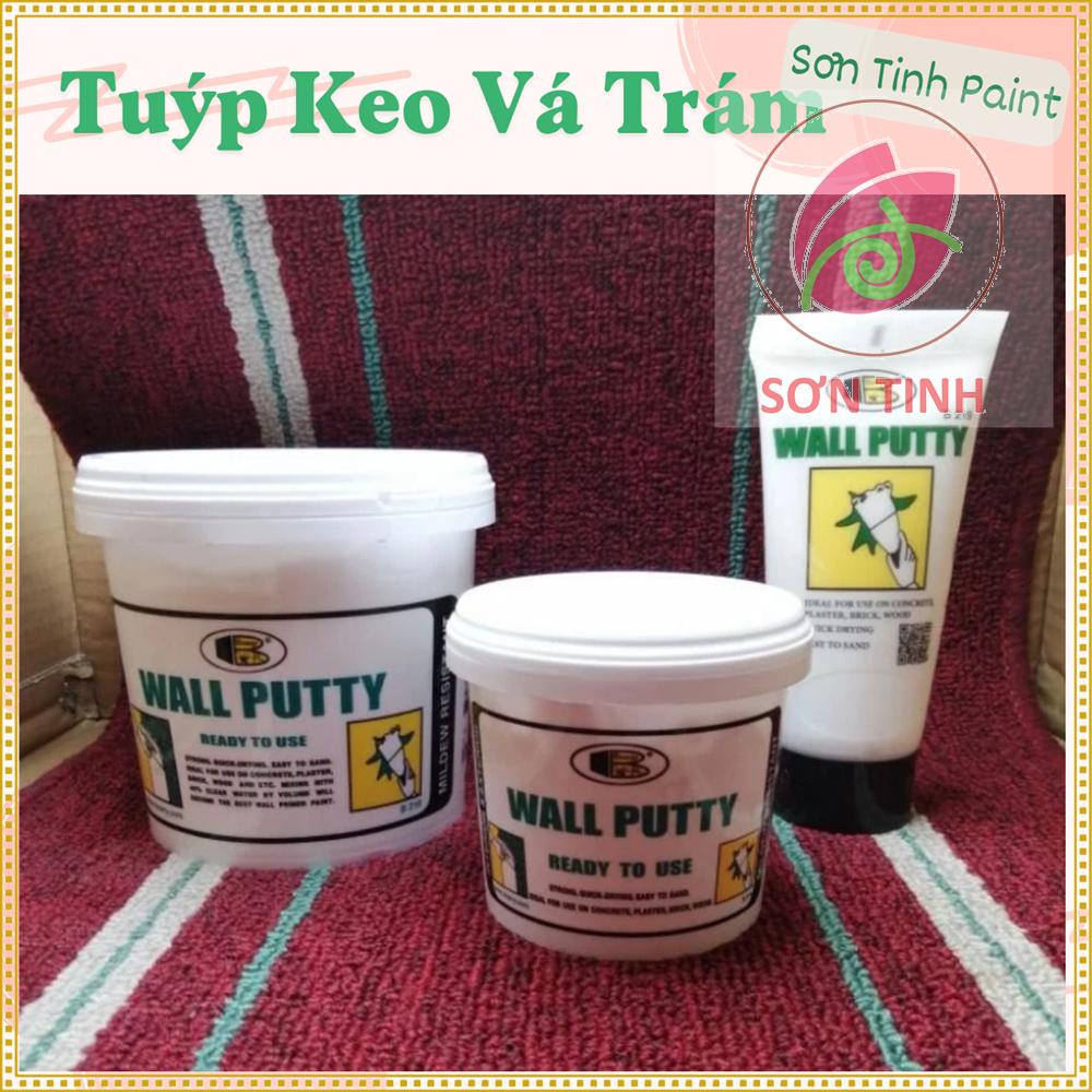 Chống thấm tường, Bột bả trám khe nứt tường, gỗ Bosny Wall Putty