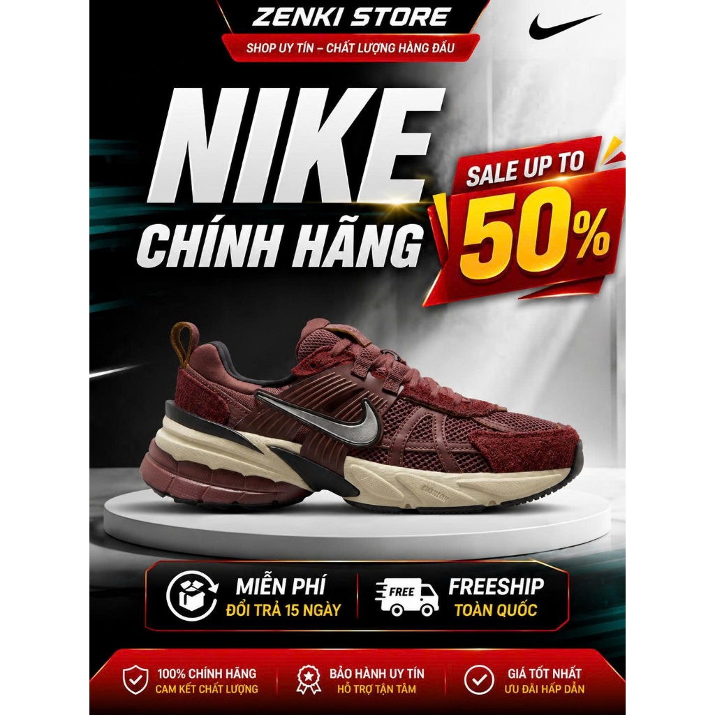 [ZENKI - Chính hãng] Giày Nike V2K Run 'Dark Pony'