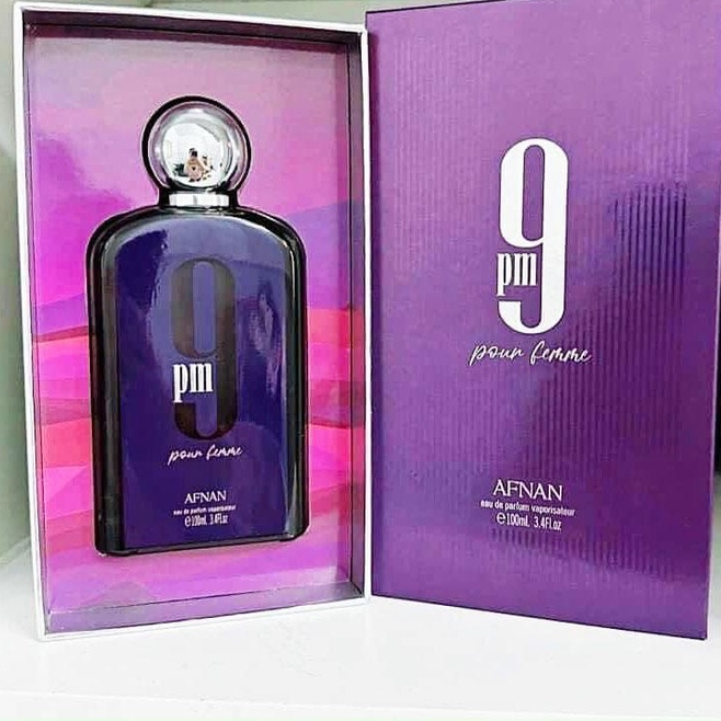 Nước hoa nữ AFNAN 9pm tím pour femme edp 100ml