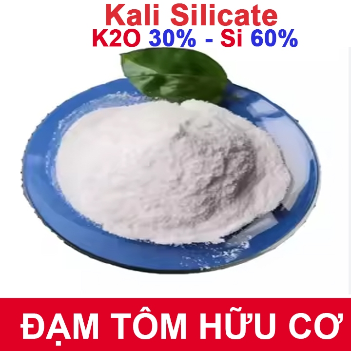 Kali Silicate K2SiO3 Gói 1Kg – Bổ Sung Silic Và Kali Cho Cây Trồng