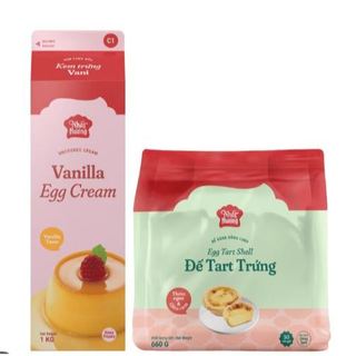 Kem trứng Nhất Hương - kem làm bánh tart trứng