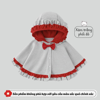 Dài Áo Phũ Nữa Người Bé / Áo Khoác Choàng Cho Bé Trai Và Gái