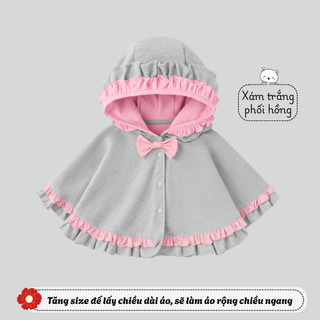 Dài Áo Phũ Nữa Người Bé / Áo Khoác Choàng Cho Bé Trai Và Gái