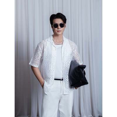 [Sale] Áo Sơ Mi Nam Ben & Tod R1613 BE124 Chất Liệu Thoáng Mát Co Giãn Thoải Mái Vận Động Phù Hợp Giặt Máy