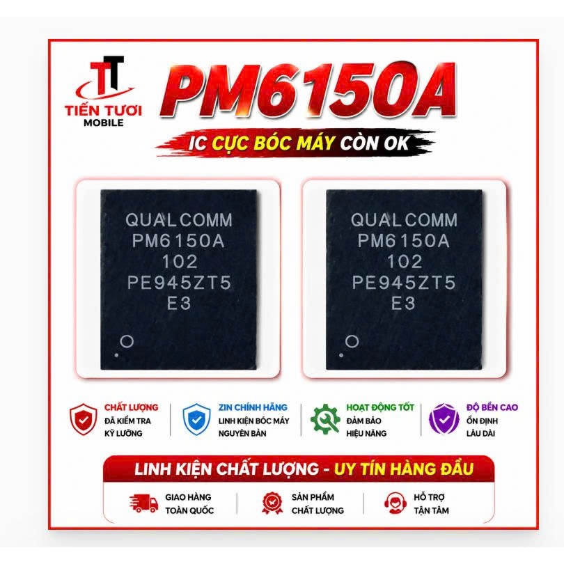 mã  IC nguon PM6150A ,ic cũ bóc máy ok