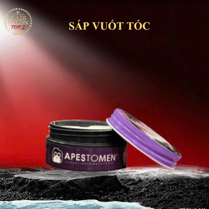 Sáp tạo kiểu tóc clay, sáp vuốt tóc nam cao cấp 80g mềm mượt, keo vuốt tóc nam