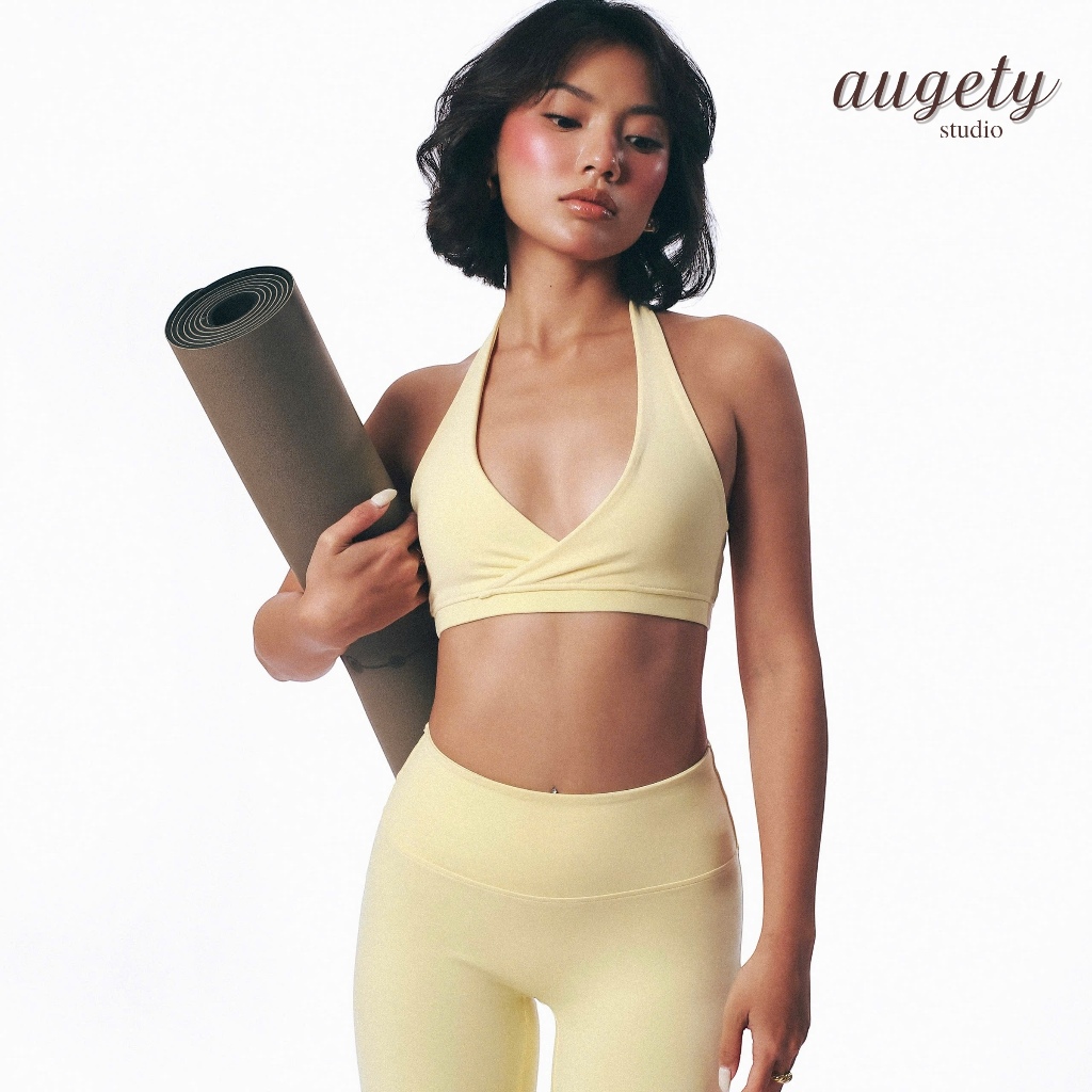 Áo Bra Nữ Gom Ngực Cổ Yếm Có Mút Tháo Rời Augety Studio, MOLLY Halter-Neck Bras | BigBuy360 - bigbuy360.vn