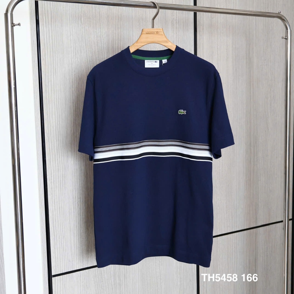 [Singapore] Áo Thun Cổ Tròn Made In France Chất Liệu Organic Cotton Piqué Kiểu Dáng Classic Fit TH54
