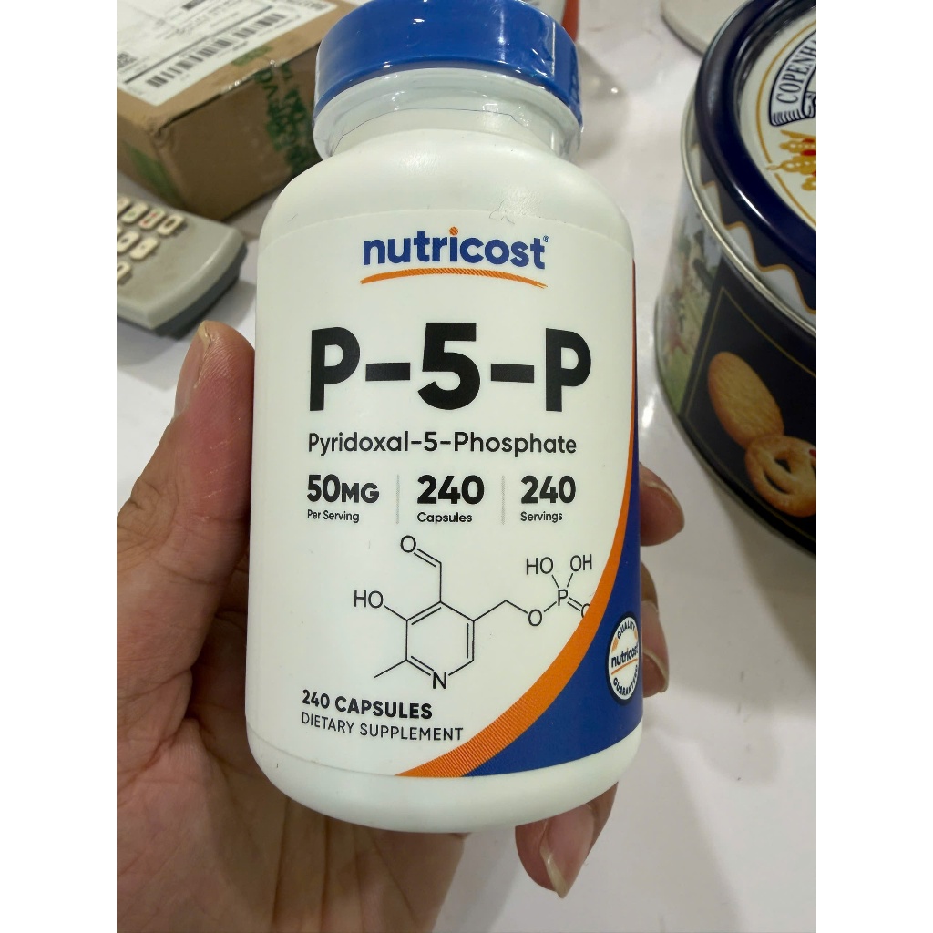 Nutricost P5P 240 Viên – Hỗ Trợ Tập Trung & Tinh Thần