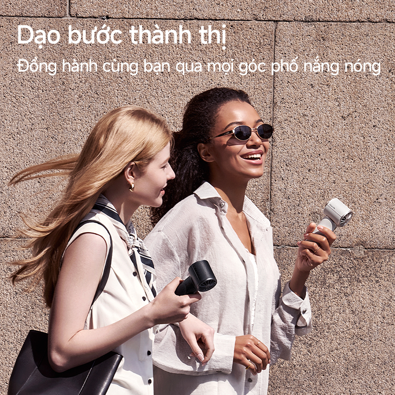 【Mới】Quạt cầm tay JisuLife Pro1 Mini gió mạnh pin dài màn hình LED quạt để bàn di động thêm tinh dầu/nước hoa | BigBuy360 - bigbuy360.vn