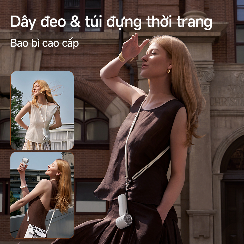 【Mới】Quạt cầm tay JisuLife Pro1 Mini gió mạnh pin dài màn hình LED quạt để bàn di động thêm tinh dầu/nước hoa | BigBuy360 - bigbuy360.vn