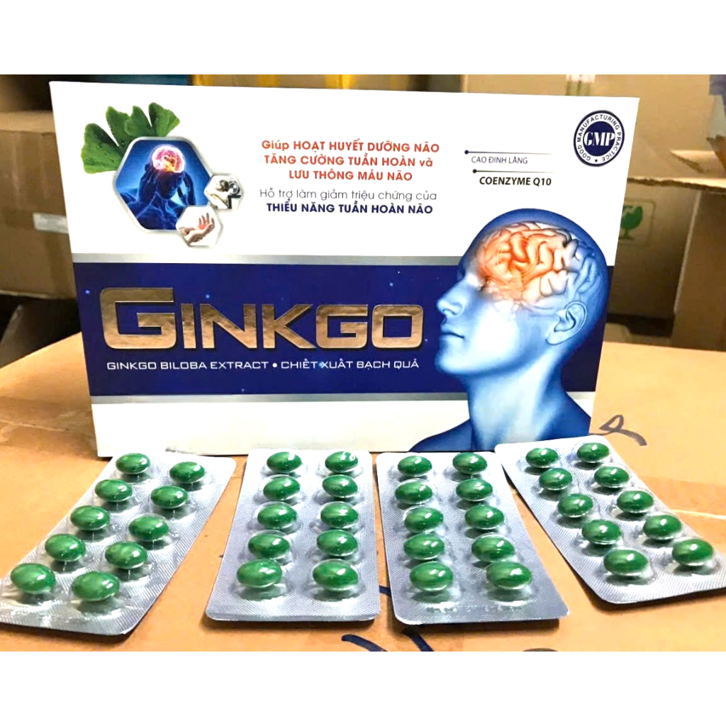 ginkgo biloba 240mg   hoạt huyết dưỡng não  tăng cường lưu thông máu não