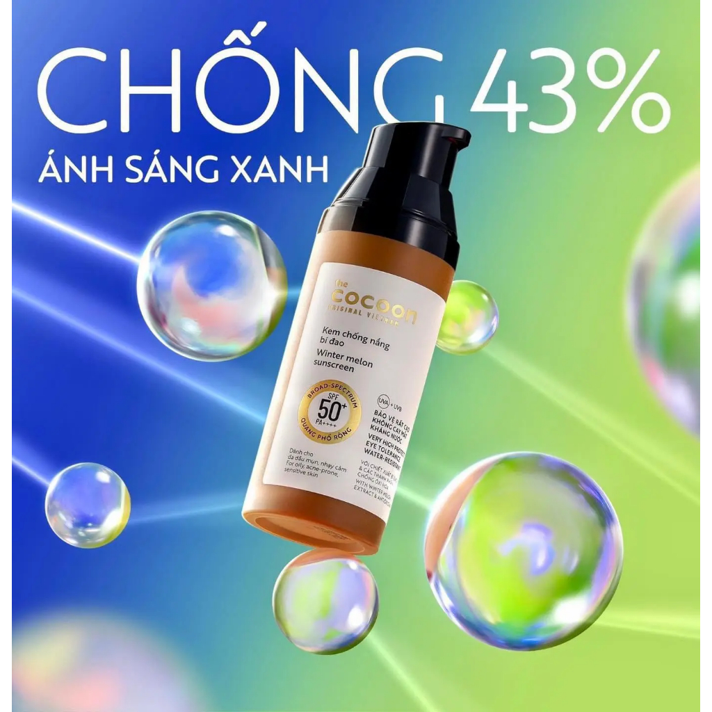 Kem Chống Nắng Bí Đao SPF 50+, PA++++ Cocoon 50ML | BigBuy360 - bigbuy360.vn