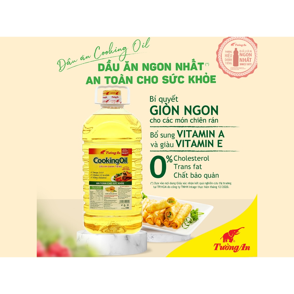 Dầu Ăn Tường An Cooking Oil 5L