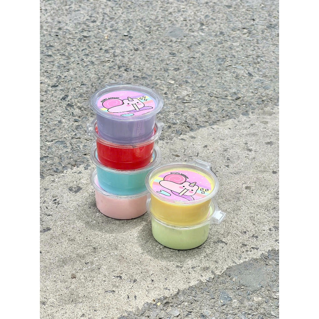 Hũ slime nhỏ- Hũ 3oz - Đồ chơi xả stress (Madeby Ocsenshop)