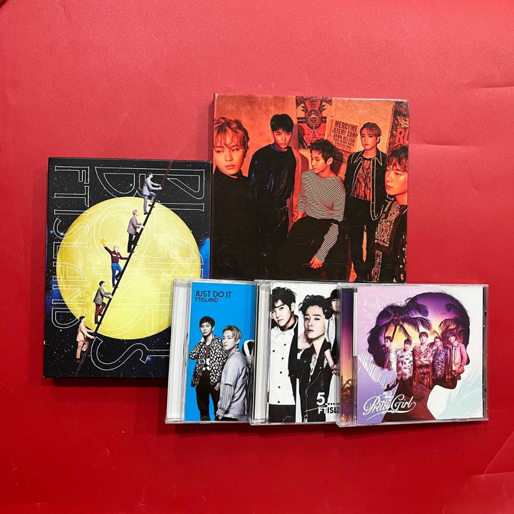 Album Kpop FTISLAND Cũ - Five Treasure Box, I Will, Where's the Truth