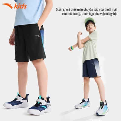Anta Kids Quấn Short Bé Trai Thời Trang Thể Thao 3526B5503