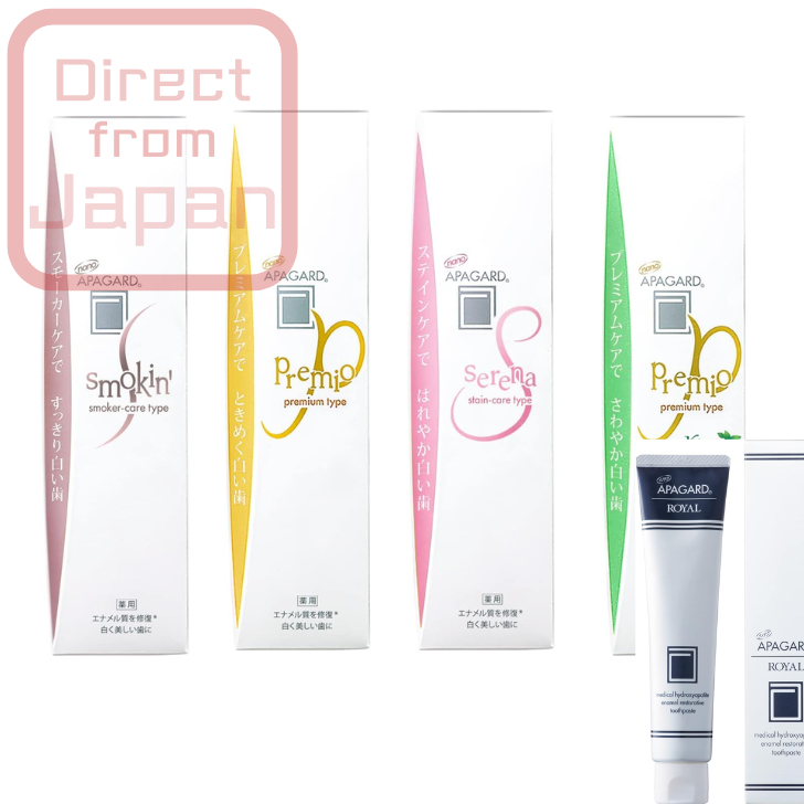 APAGARD Whitening Dental Care Toothpaste Collection