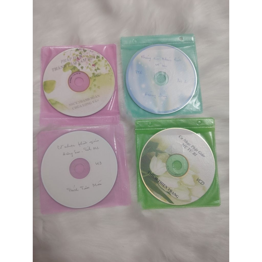 Combo 4 VCD về Phật giáo như hình