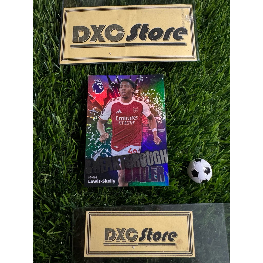[ CHÍNH HÃNG ] - BREAKTHROUGH BALLER - TOPPS PREMIER LEAGUE 2026 - MYLES LEWIS SKELLY (ARSENAL)