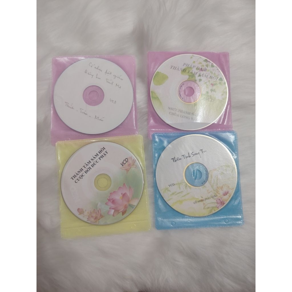 Combo 4 VCD về Phật giáo như hình