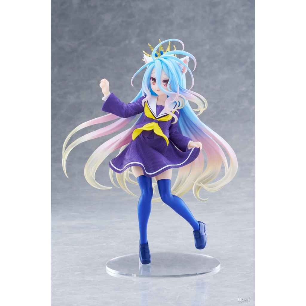 Mô hình Shiro Nekomimi Seifuku Ver. Coreful - No Game No Life Taito Figure